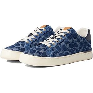 NWT in box Coach Denim logo sneakers